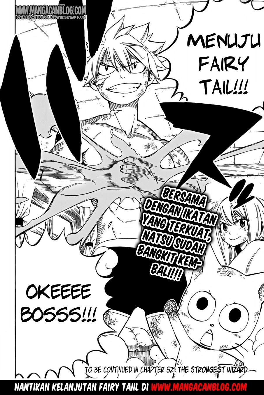 Fairy Tail+ Chapter 520 - halaman 19