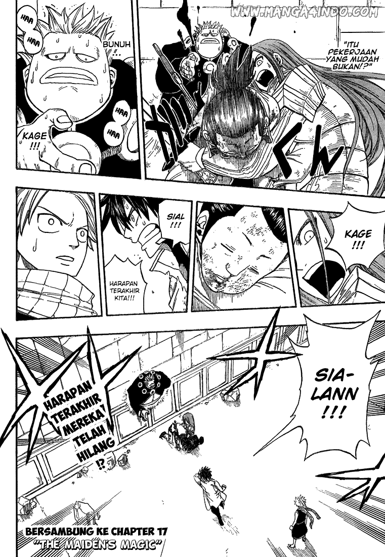 Fairy Tail Chapter 16 - halaman 21
