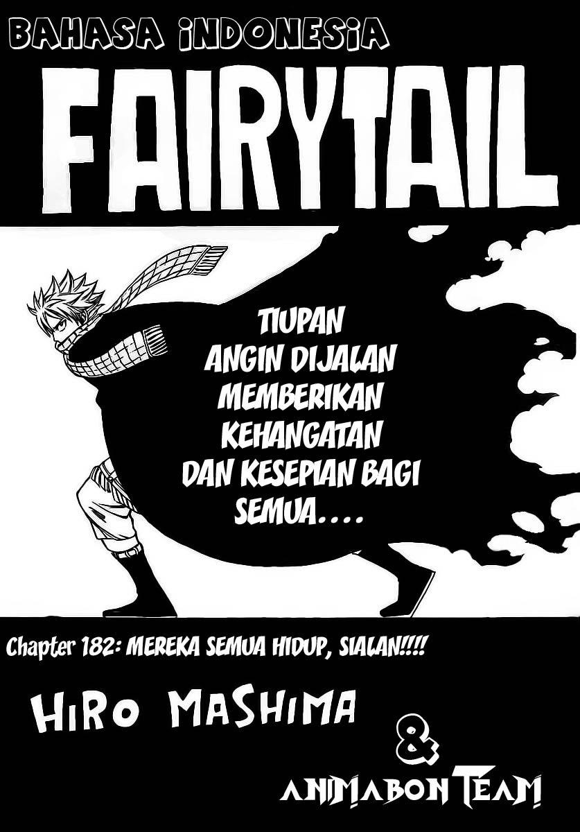 Fairy Tail Chapter 182 - halaman 1