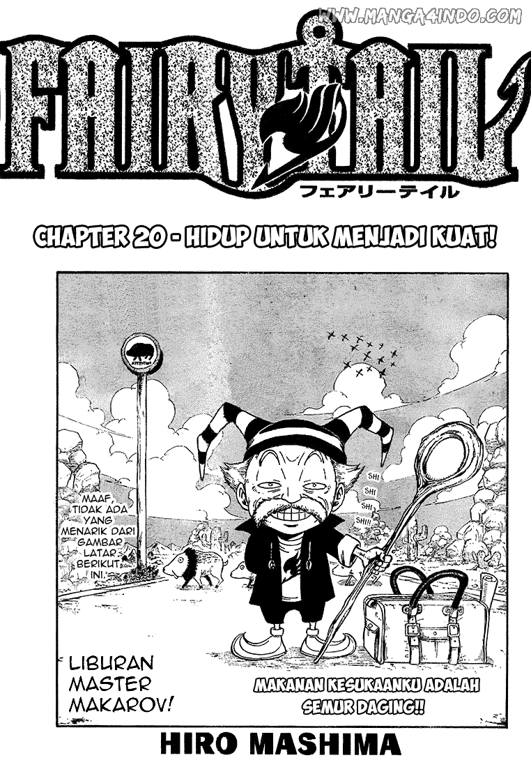 Fairy Tail Chapter 20 - halaman 1