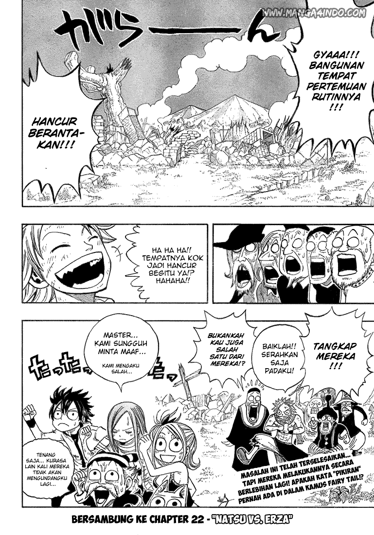 Fairy Tail Chapter 21 - halaman 19