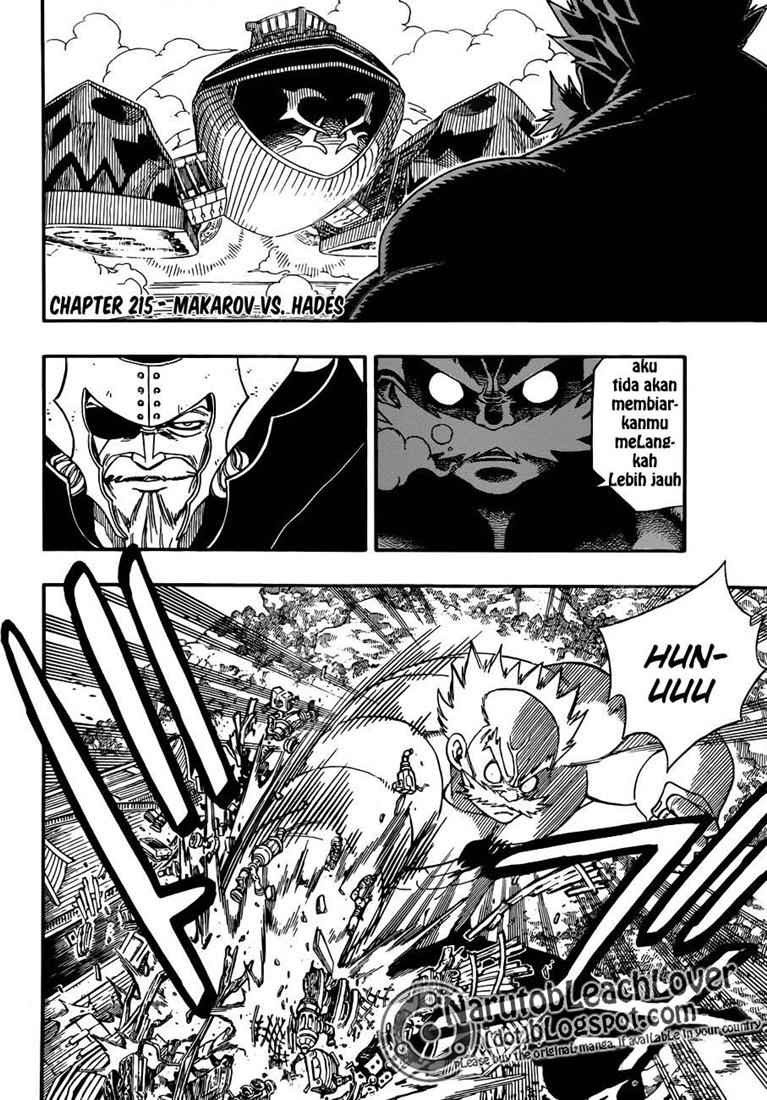 Fairy Tail Chapter 215 - halaman 4