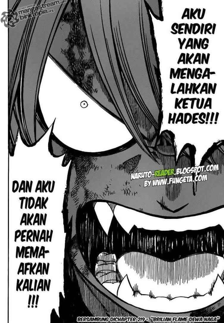 Fairy Tail Chapter 218 - halaman 19