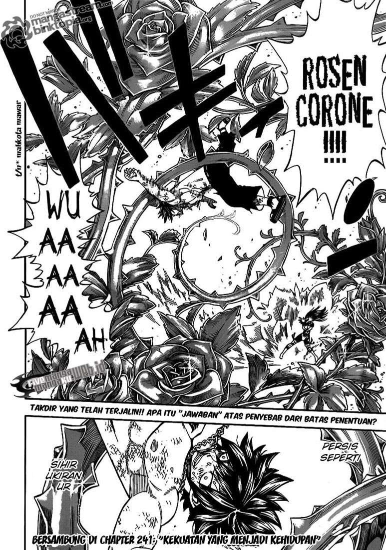 Fairy Tail Chapter 240 - halaman 20