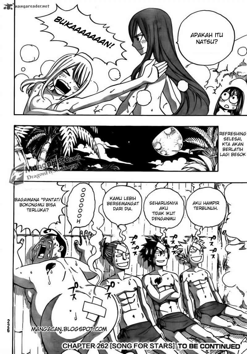 Fairy Tail Chapter 261 - halaman 21