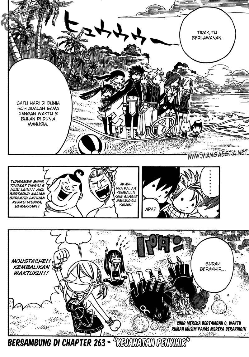 Fairy Tail Chapter 262 - halaman 21