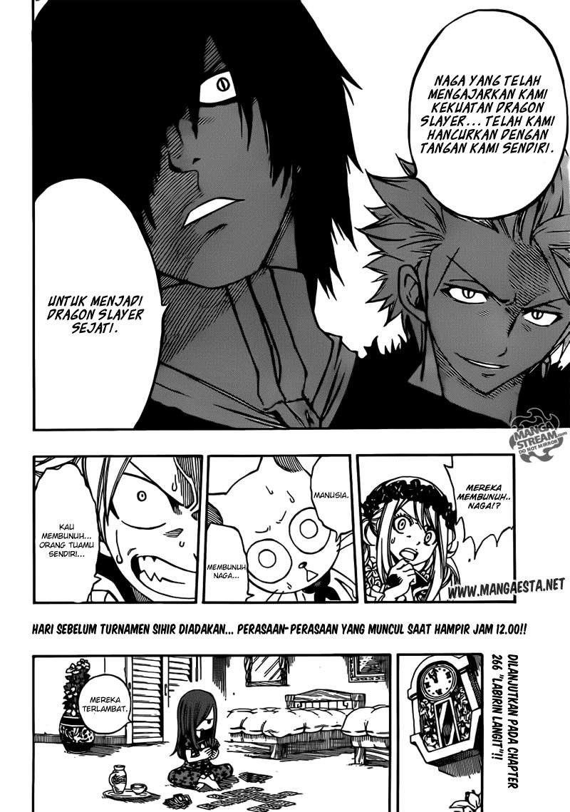 Fairy Tail Chapter 265 - halaman 21