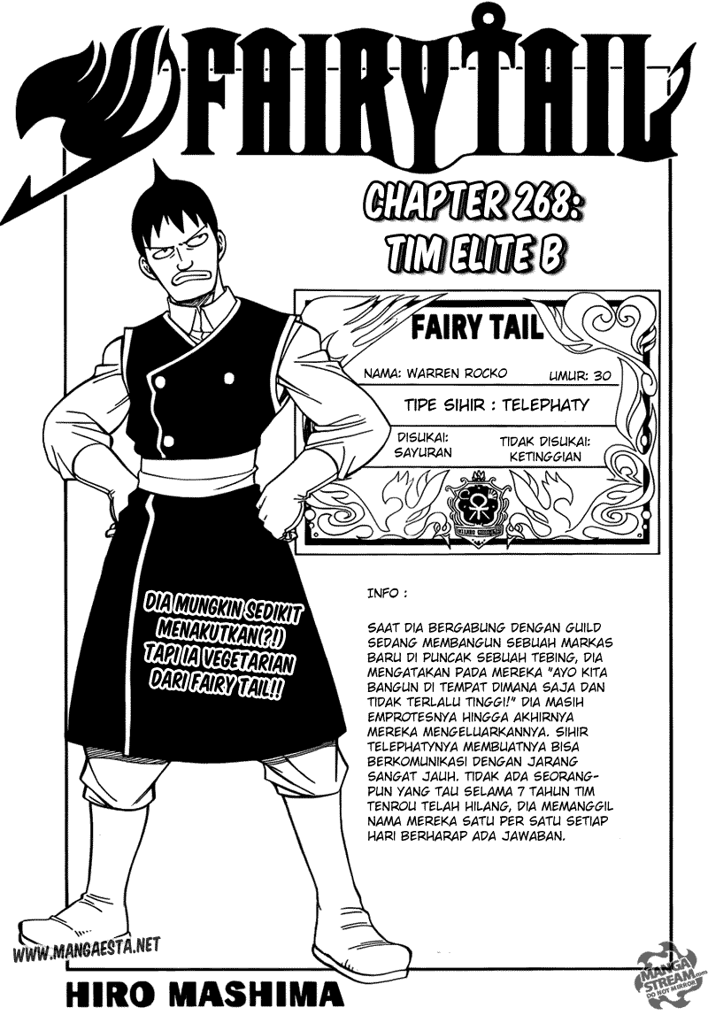 Fairy Tail Chapter 268 - halaman 2