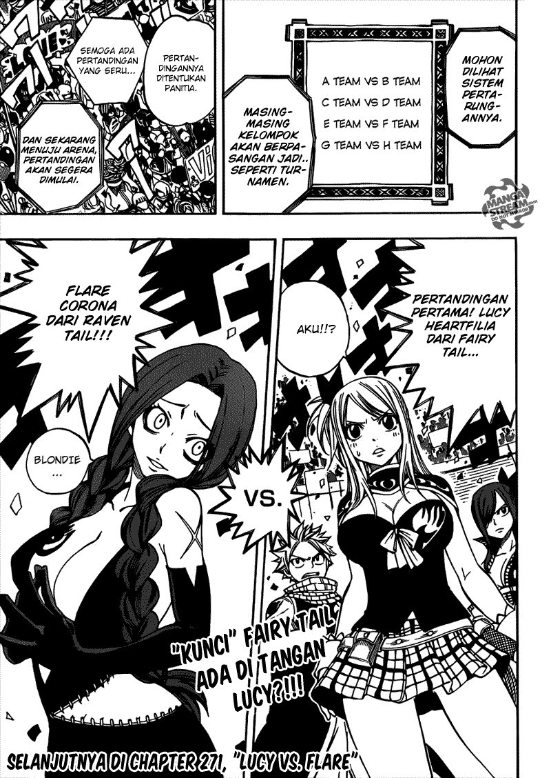 Fairy Tail Chapter 270 - halaman 25