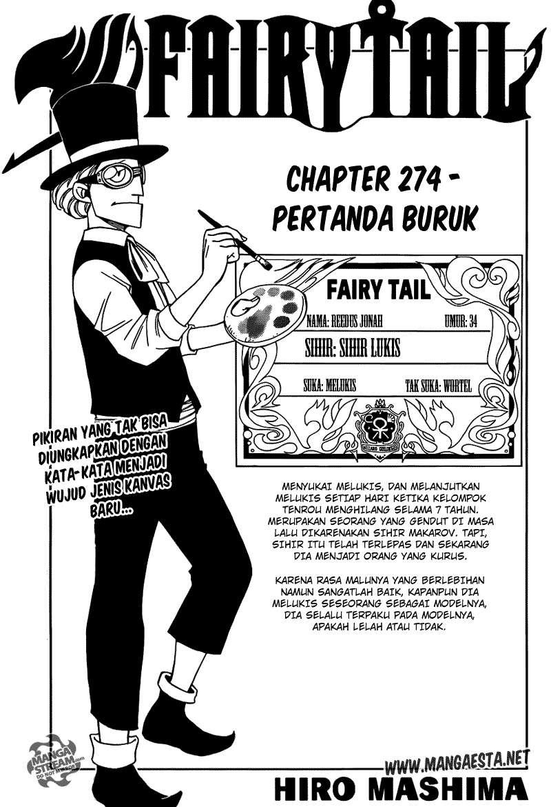 Fairy Tail Chapter 274 - halaman 1