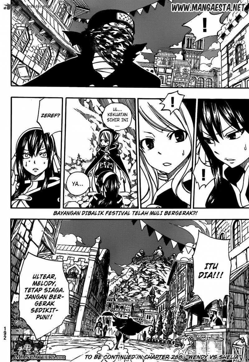 Fairy Tail Chapter 287 - halaman 20
