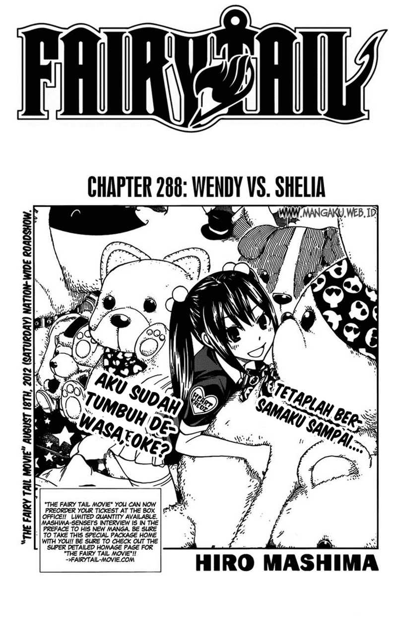 Fairy Tail Chapter 288 - halaman 1