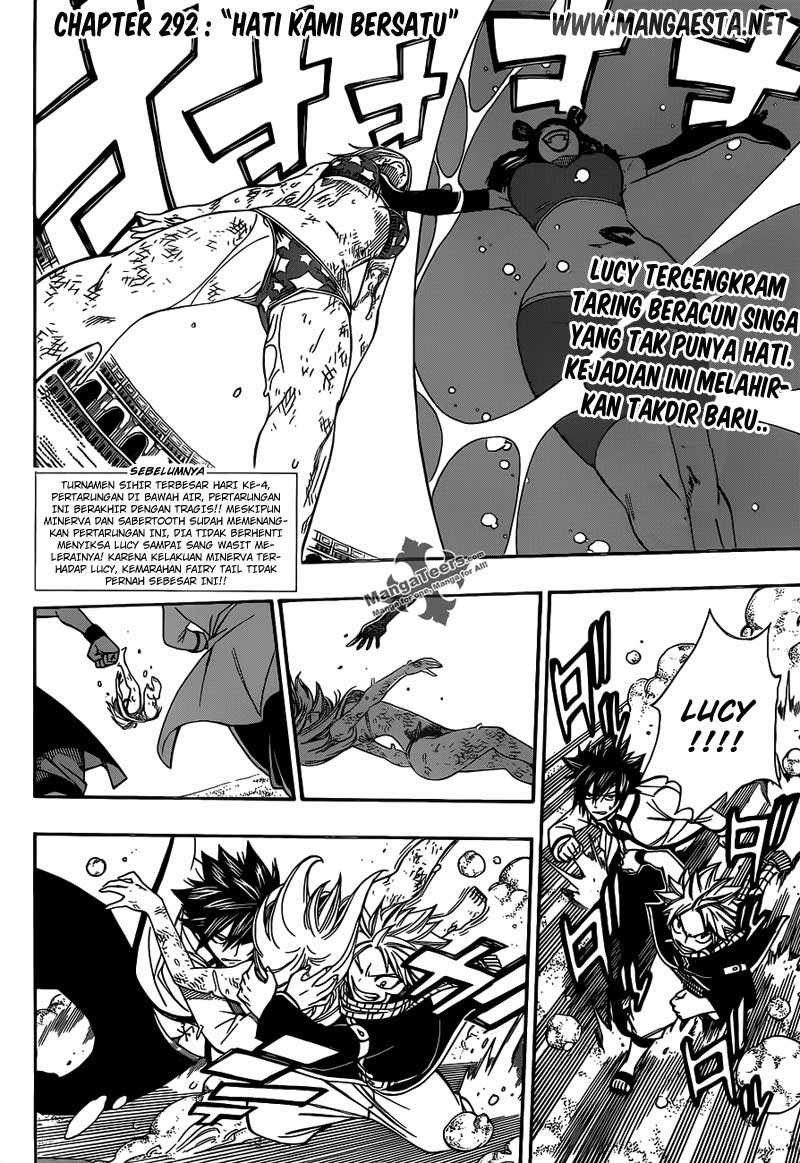 Fairy Tail Chapter 292 - halaman 3