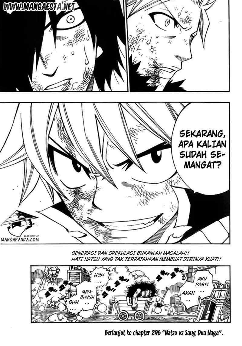 Fairy Tail Chapter 295 - halaman 28