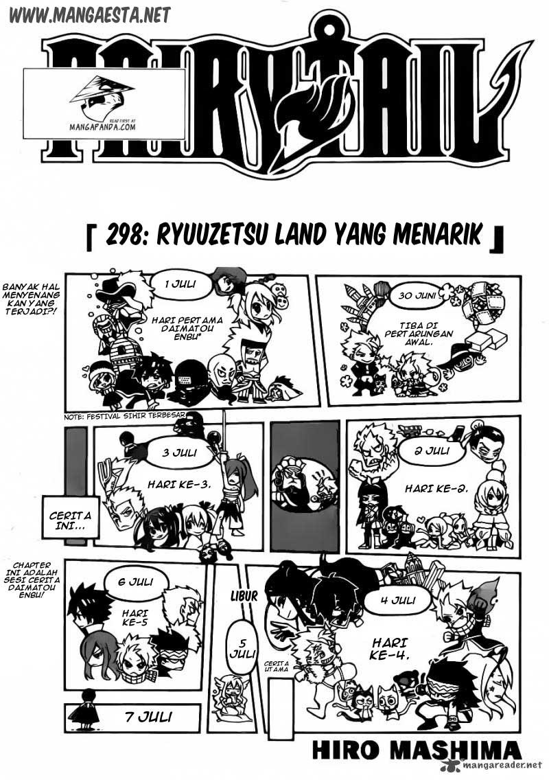 Fairy Tail Chapter 298 - halaman 1