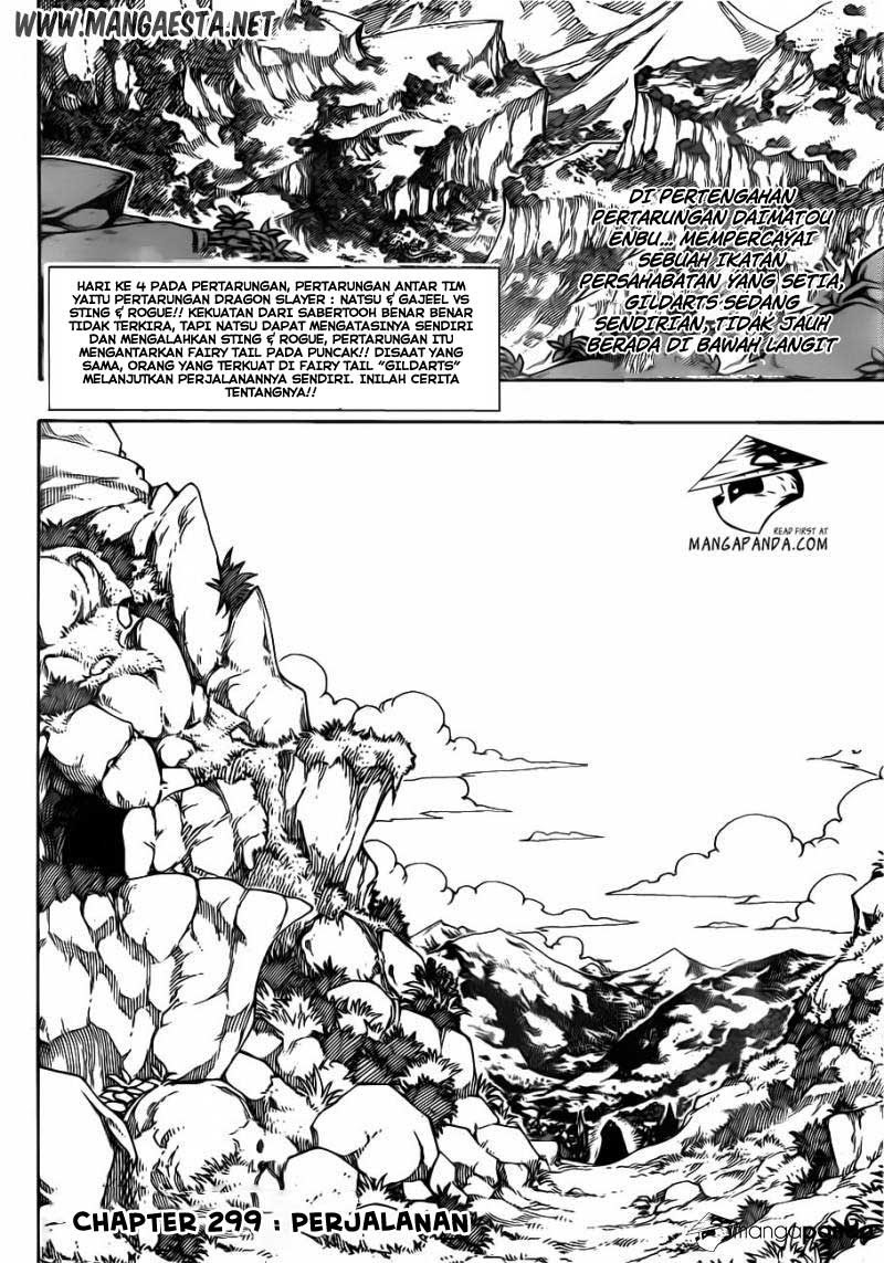 Fairy Tail Chapter 299 - halaman 3