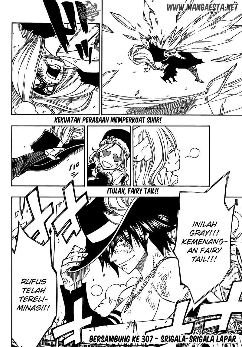 Fairy Tail Chapter 306 - halaman 20