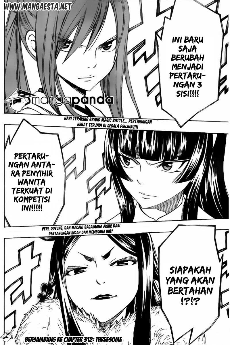 Fairy Tail Chapter 311 - halaman 20