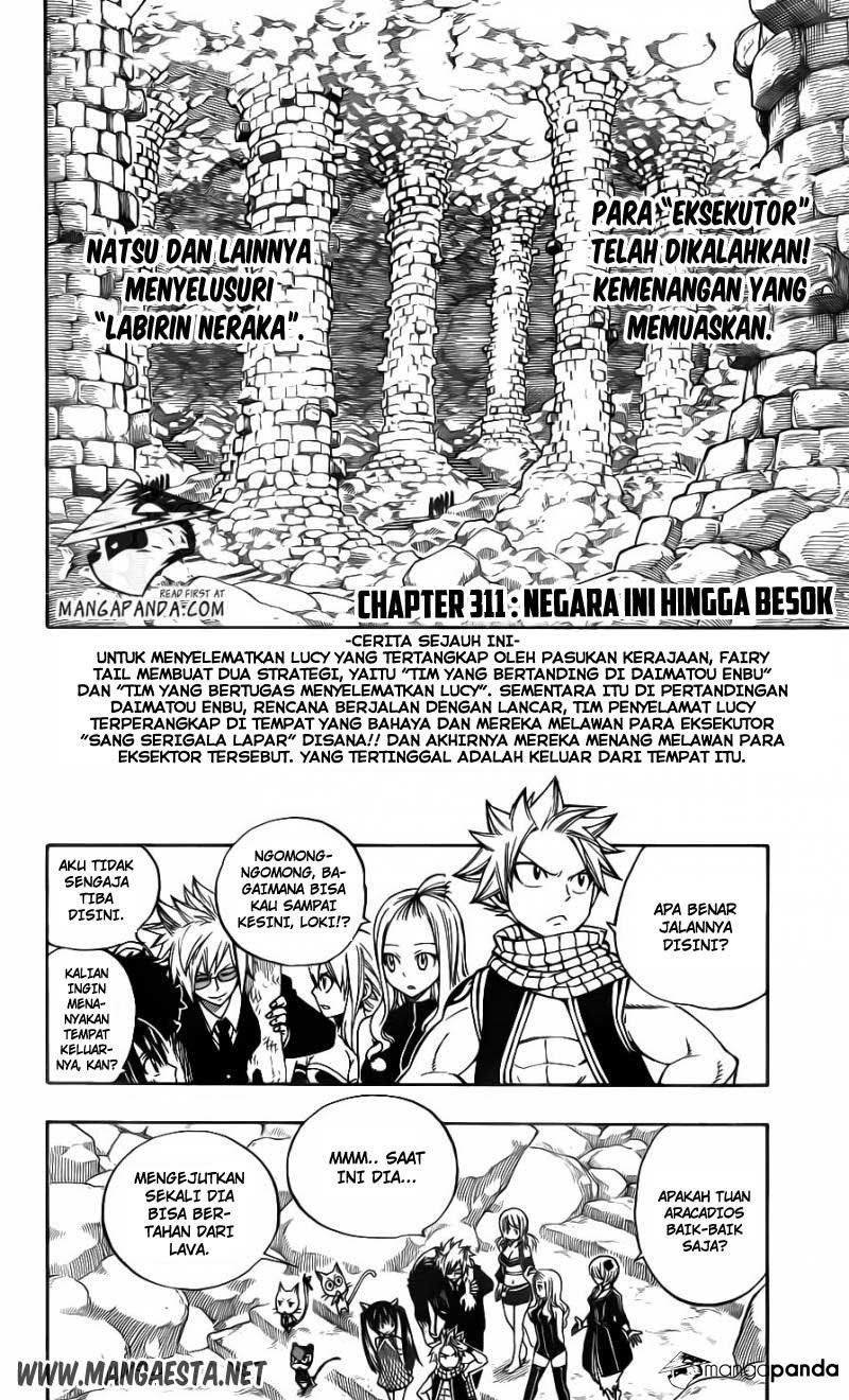 Fairy Tail Chapter 311 - halaman 3
