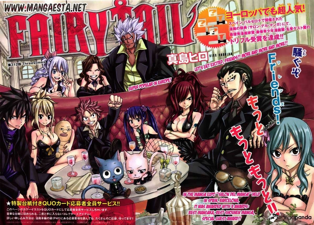 Fairy Tail Chapter 312 - halaman 3