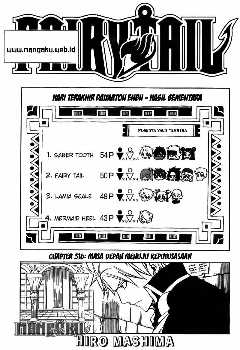 Fairy Tail Chapter 316 - halaman 2