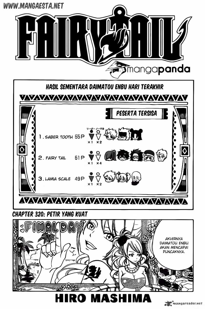 Fairy Tail Chapter 320 - halaman 1