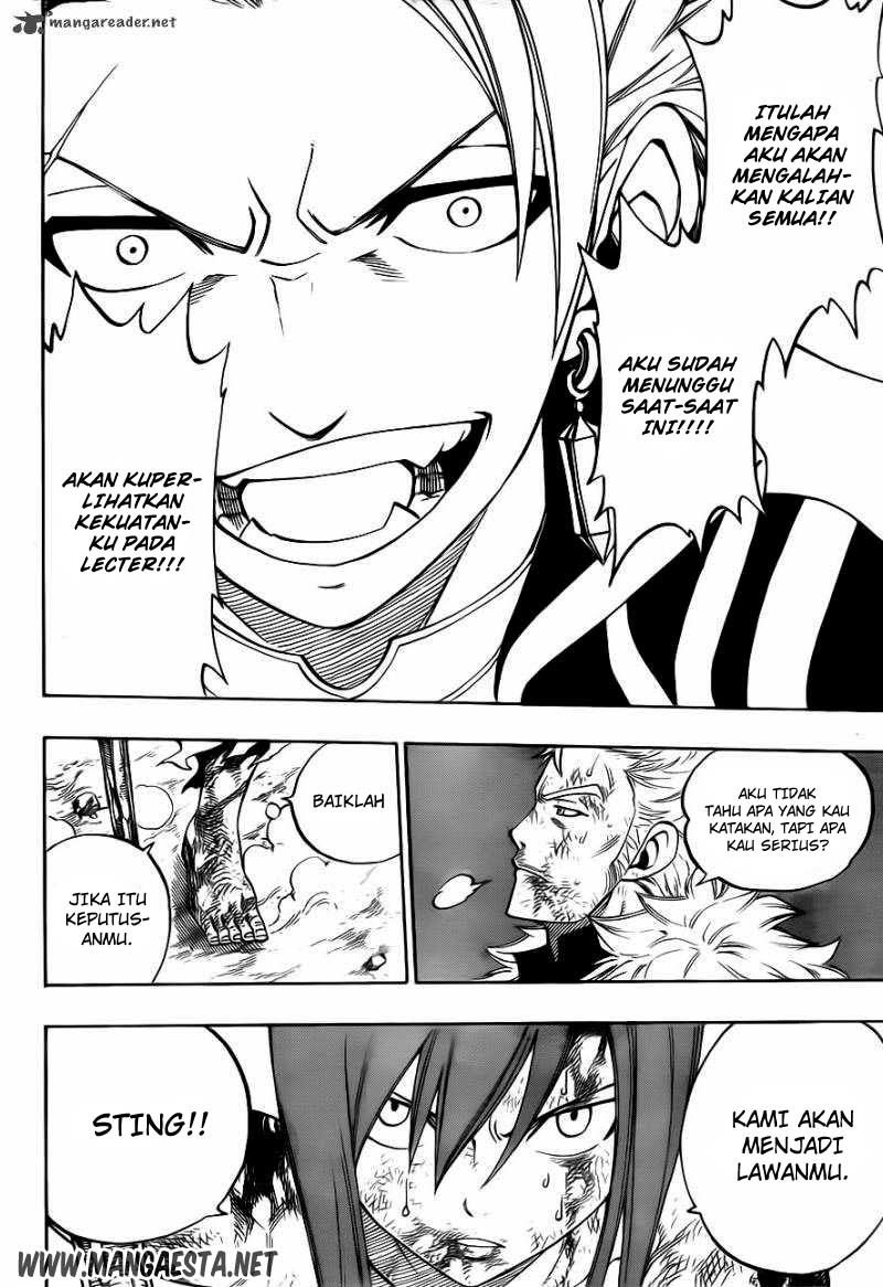Fairy Tail Chapter 322 - halaman 17