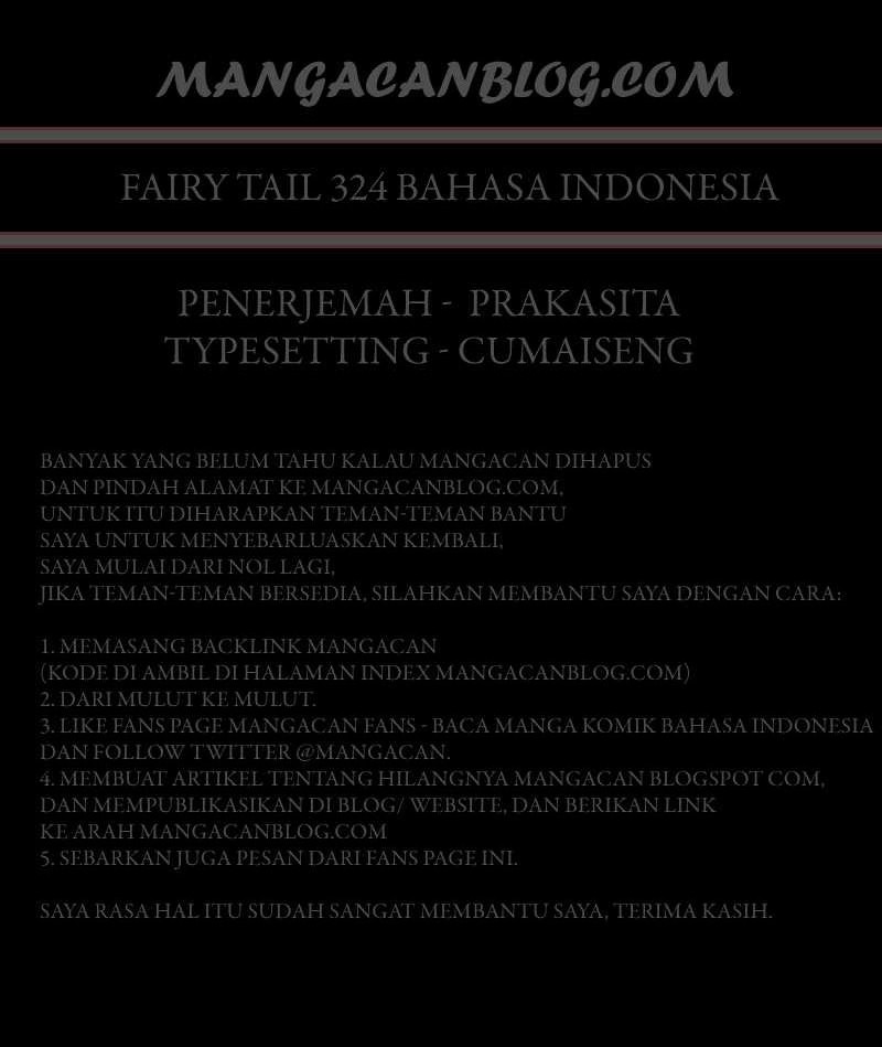 Fairy Tail Chapter 324 - halaman 3