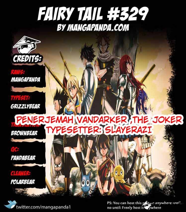 Fairy Tail Chapter 329 - halaman 1