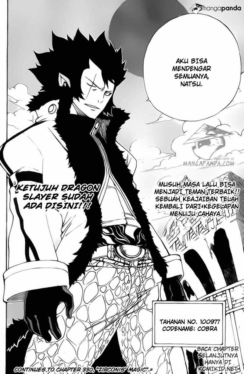 Fairy Tail Chapter 329 - halaman 21
