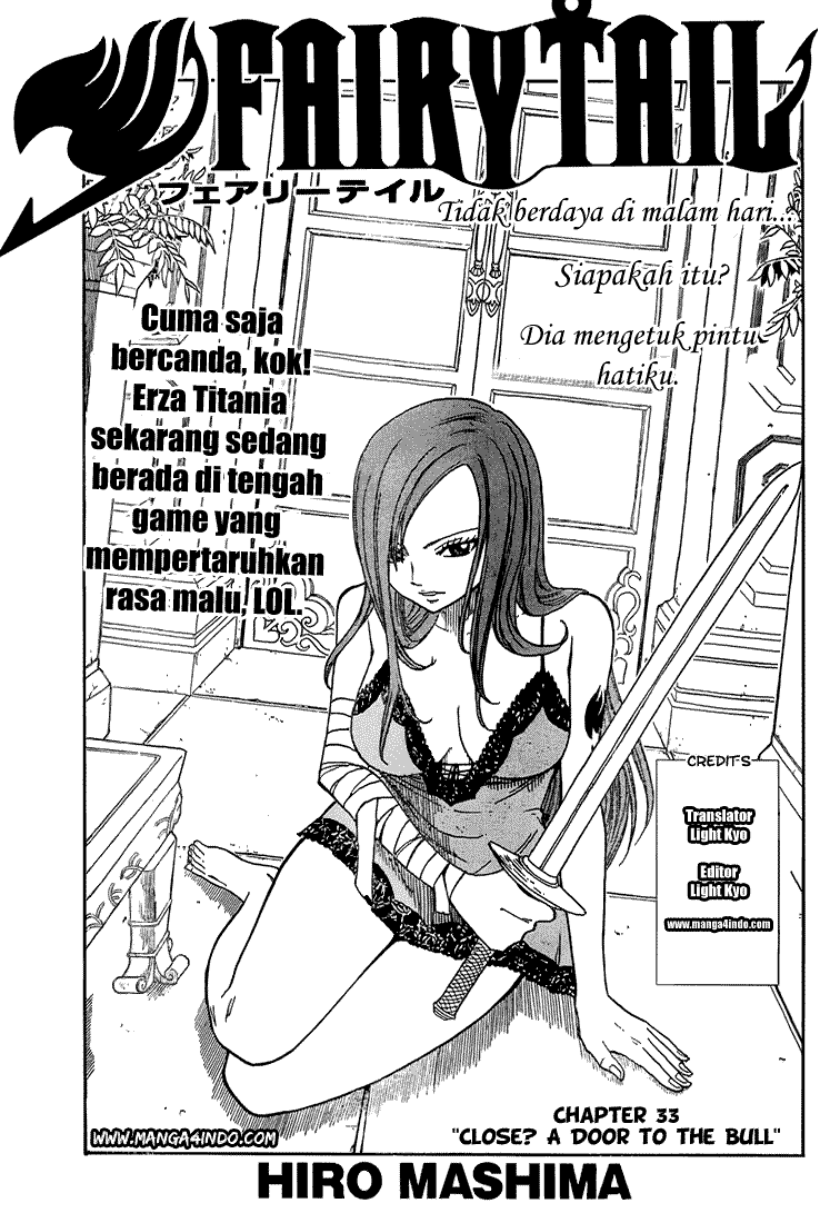 Fairy Tail Chapter 33 - halaman 1