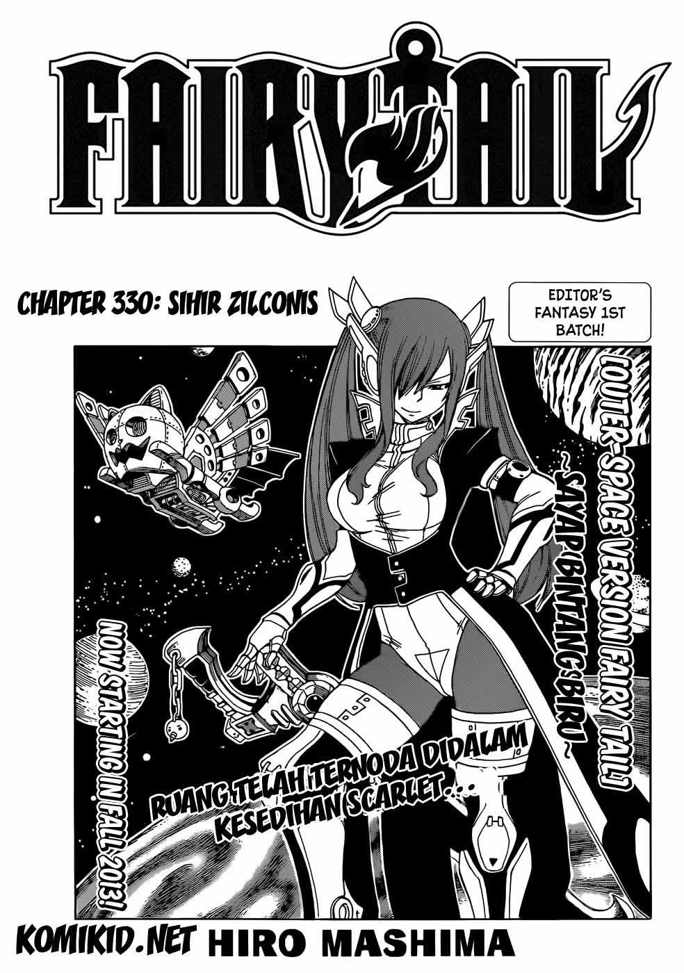 Fairy Tail Chapter 330 - halaman 2