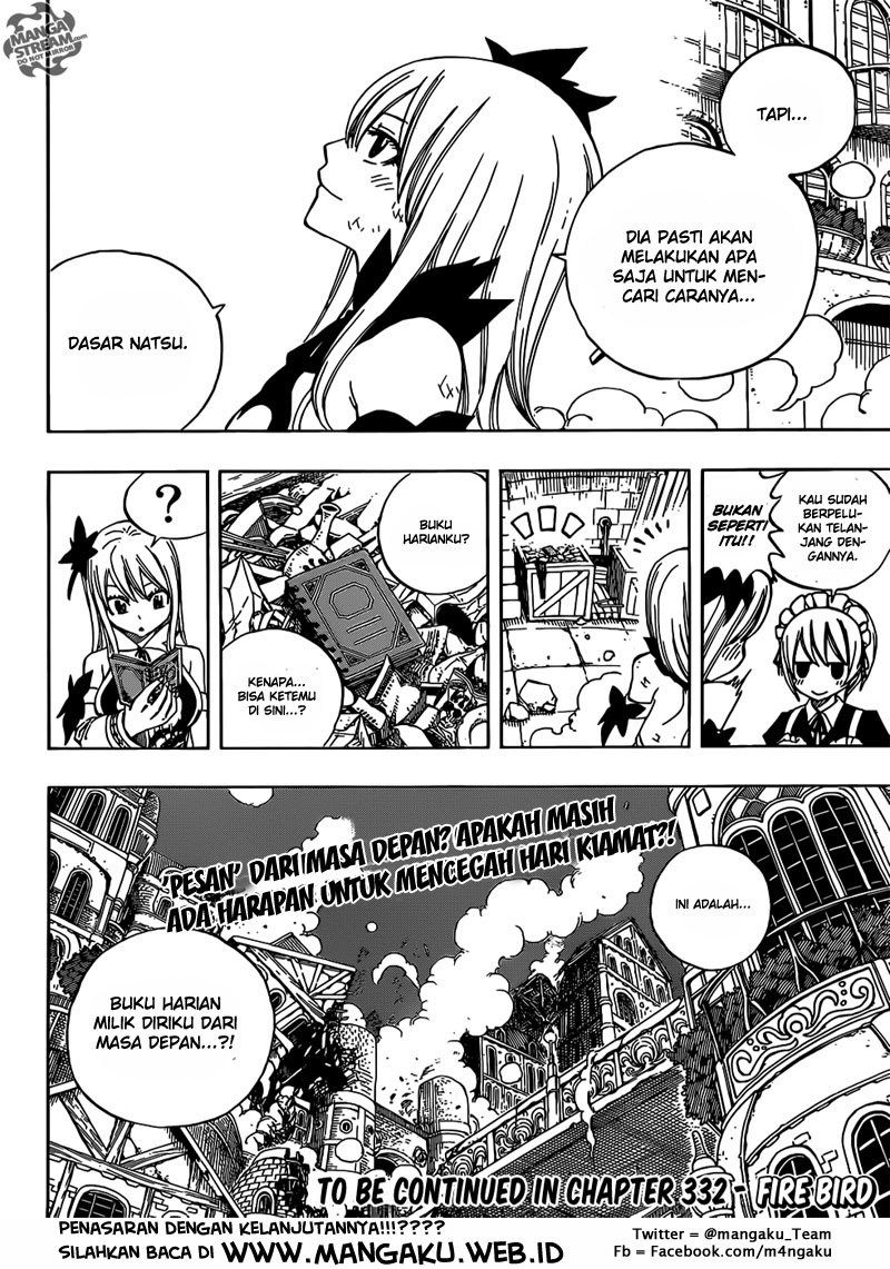 Fairy Tail Chapter 331 - halaman 21
