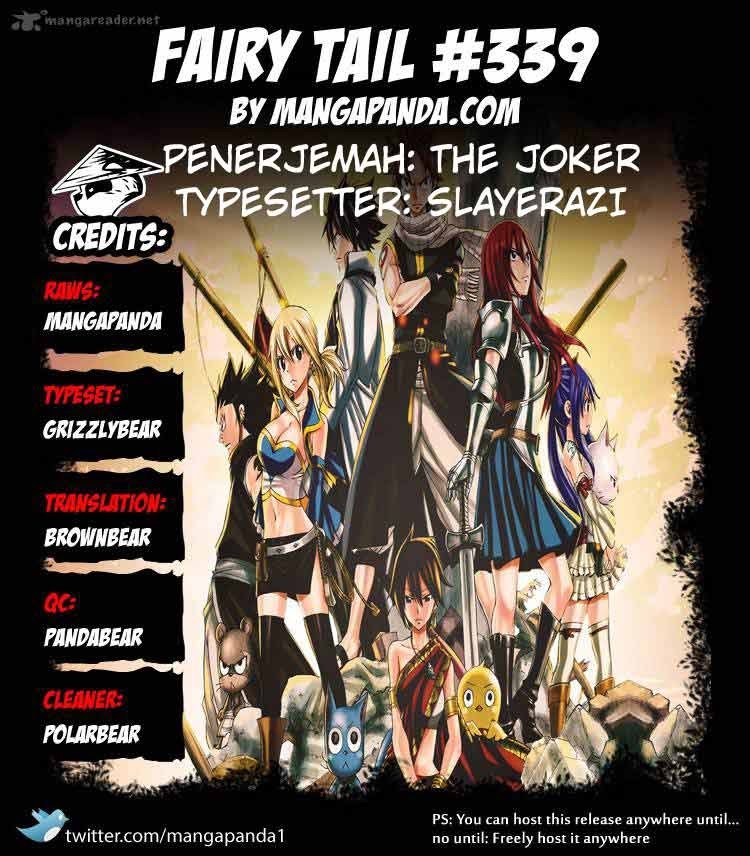 Fairy Tail Chapter 339 - halaman 1