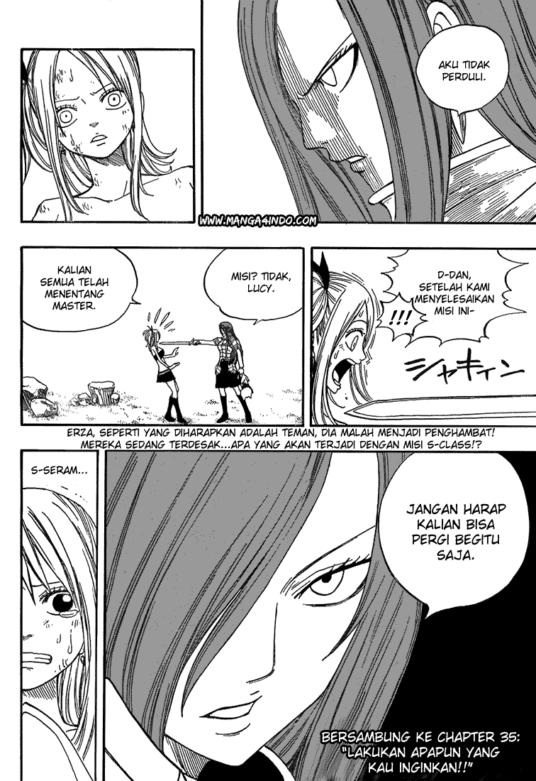 Fairy Tail Chapter 34 - halaman 21