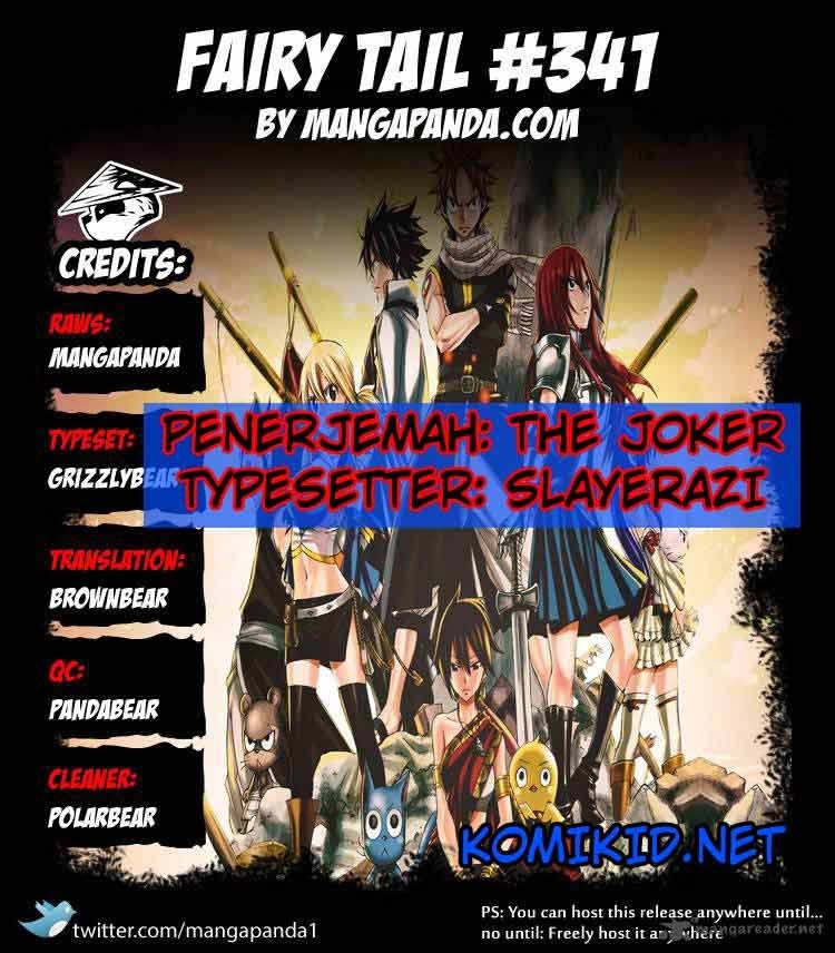 Fairy Tail Chapter 341 - halaman 1