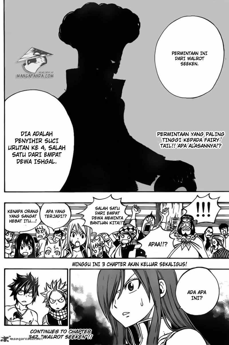 Fairy Tail Chapter 341 - halaman 22