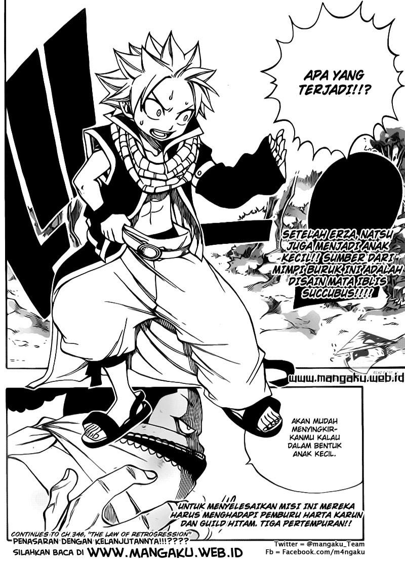 Fairy Tail Chapter 345 - halaman 21