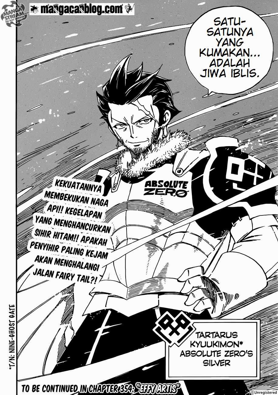 Fairy Tail Chapter 353 - halaman 20