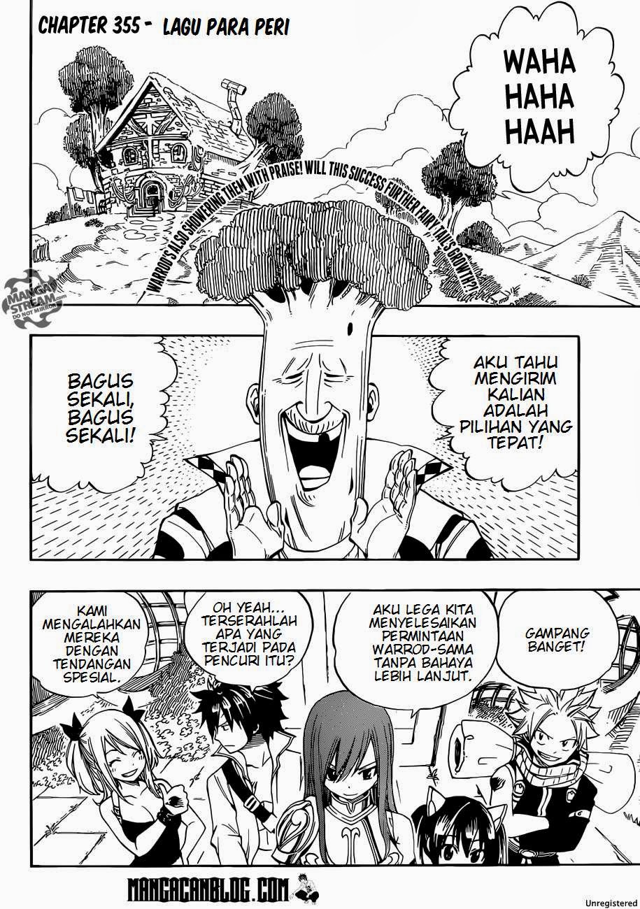 Fairy Tail Chapter 355 - halaman 3