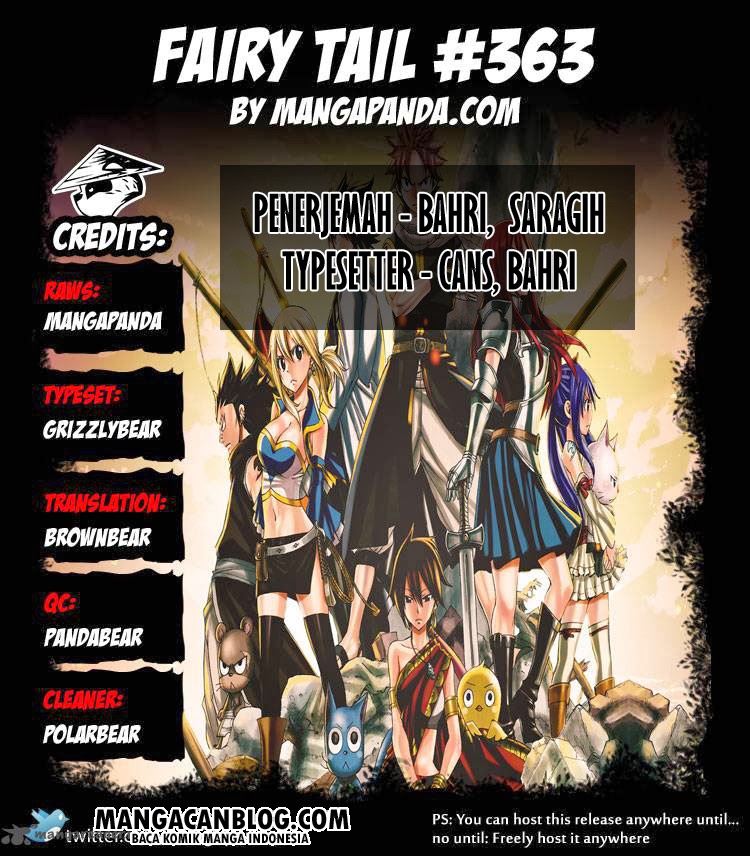 Fairy Tail Chapter 363 - halaman 1