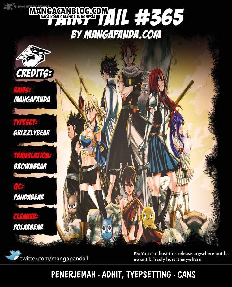 Fairy Tail Chapter 365 - halaman 1