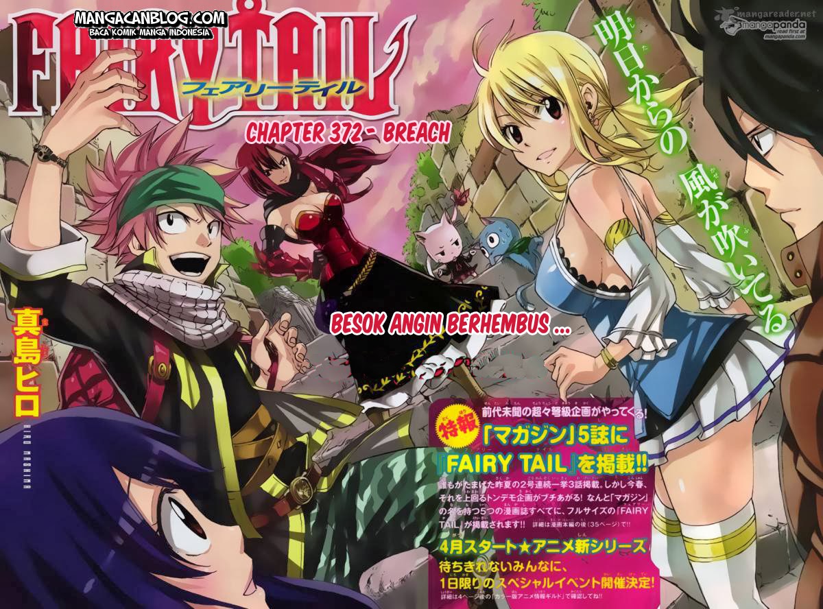 Fairy Tail Chapter 372 - halaman 2