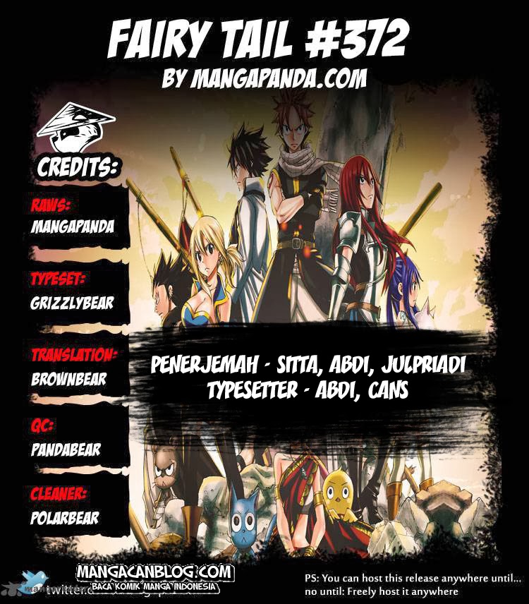 Fairy Tail Chapter 372 - halaman 24