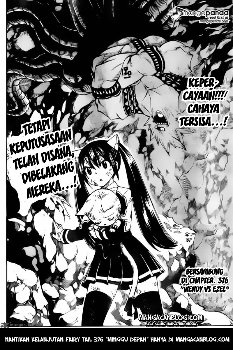 Fairy Tail Chapter 375 - halaman 21