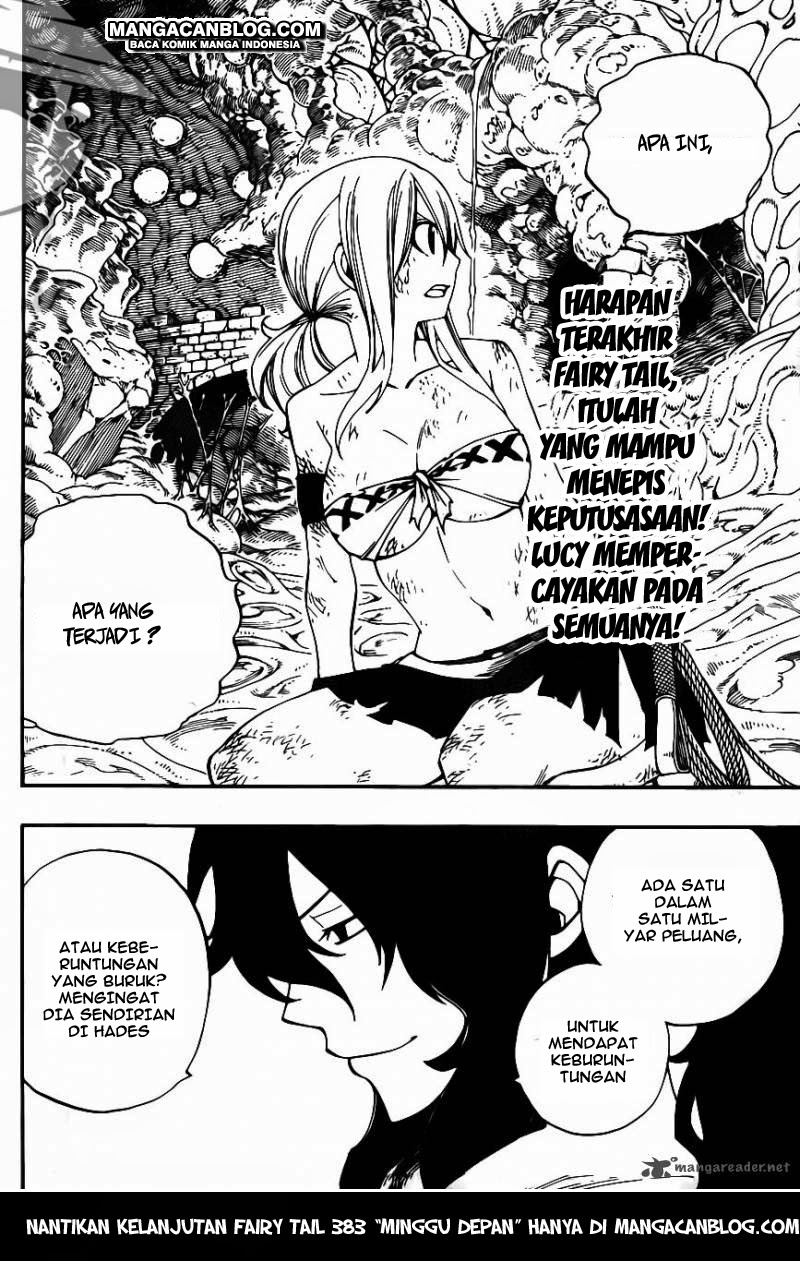 Fairy Tail Chapter 382 - halaman 23