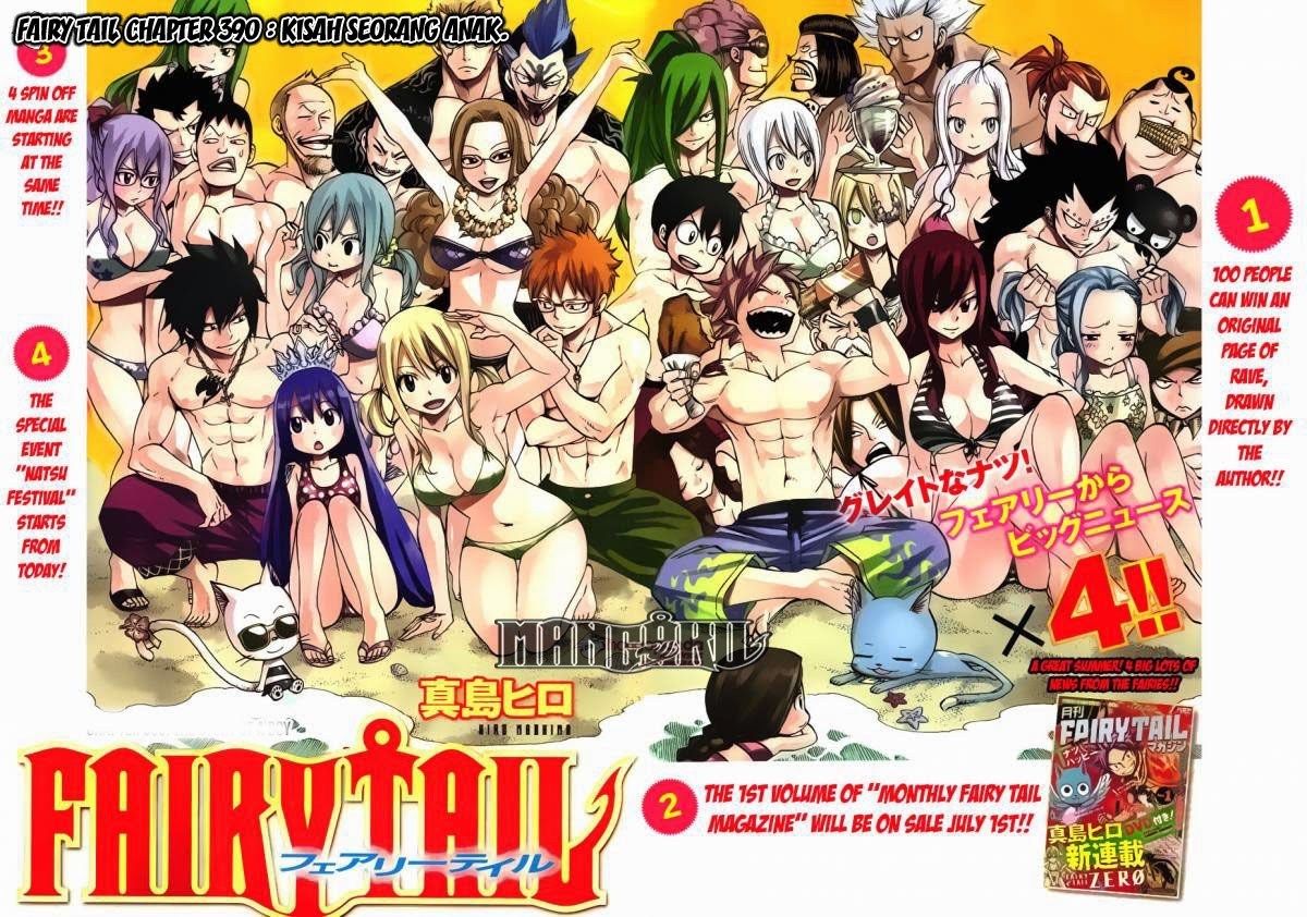 Fairy Tail Chapter 390 - halaman 3