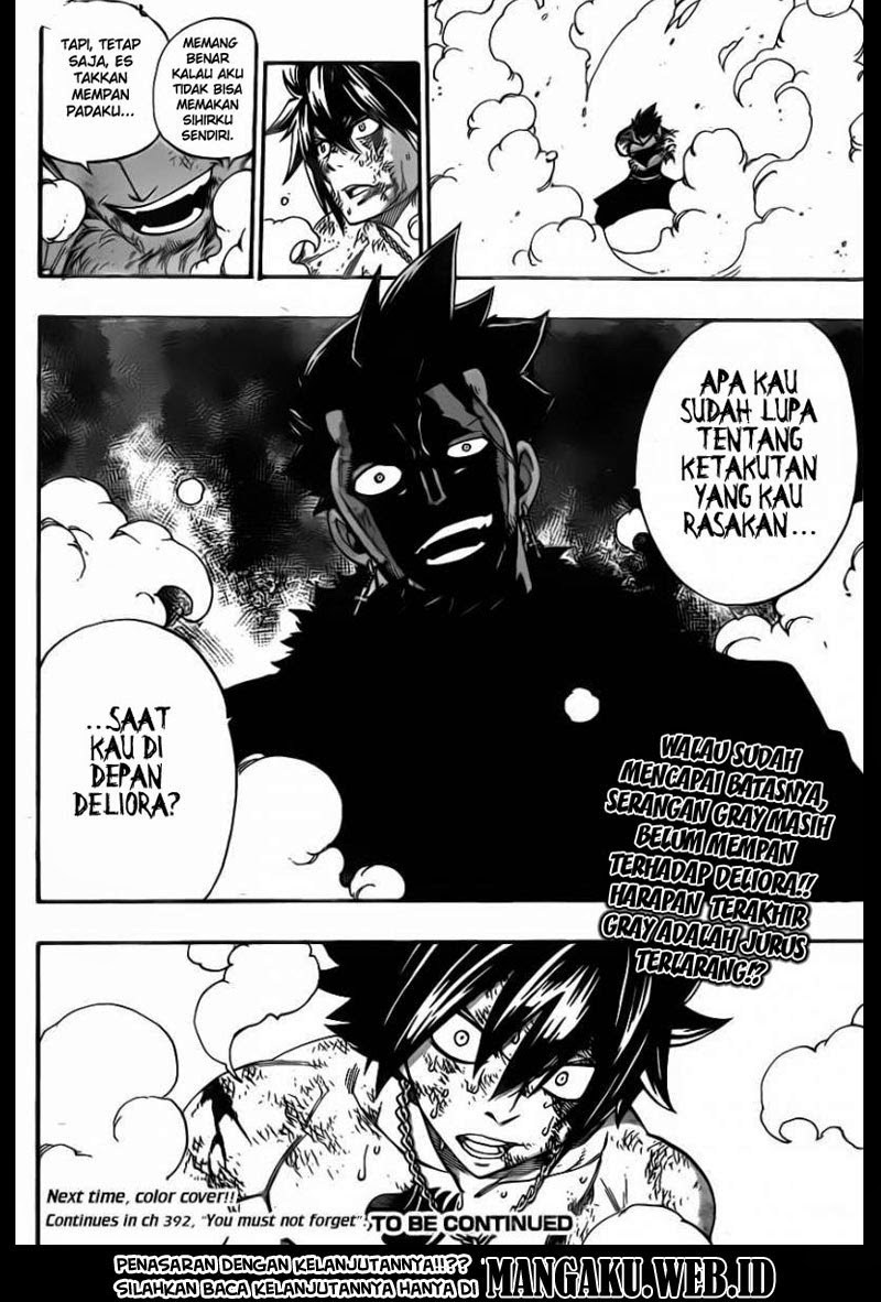 Fairy Tail Chapter 391 - halaman 20