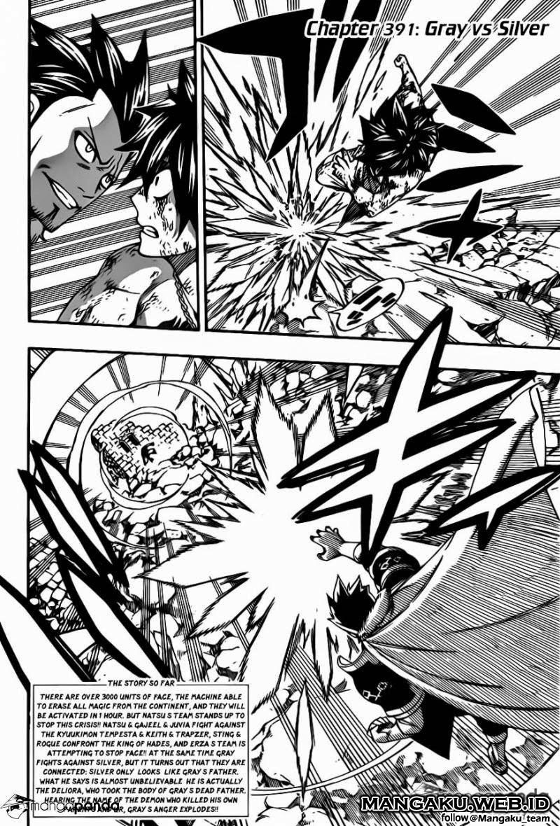 Fairy Tail Chapter 391 - halaman 3