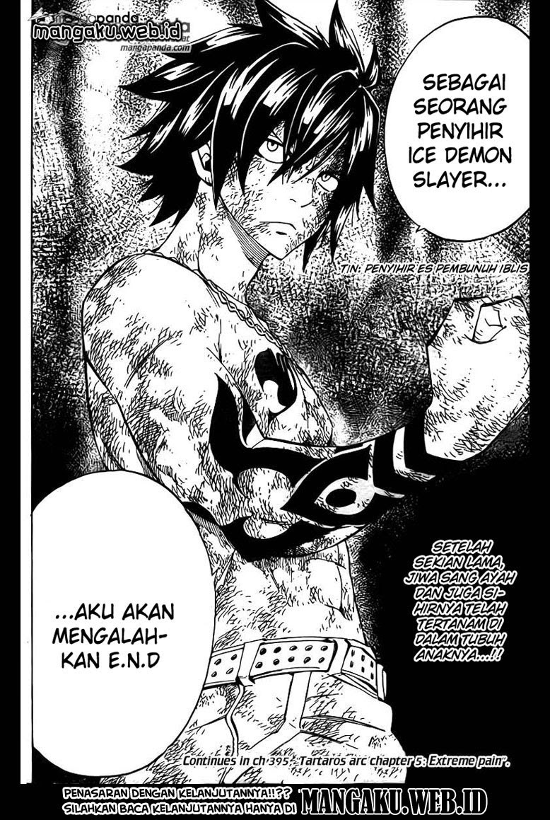 Fairy Tail Chapter 394 - halaman 20